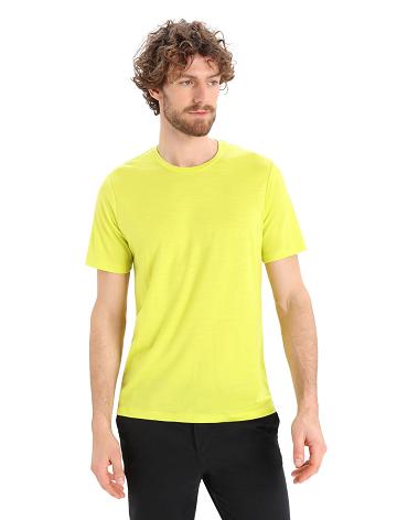 Shine Icebreaker Merino Tech Lite II Short Sleeve Tee Men's T Shirts | AU 1164CTVE